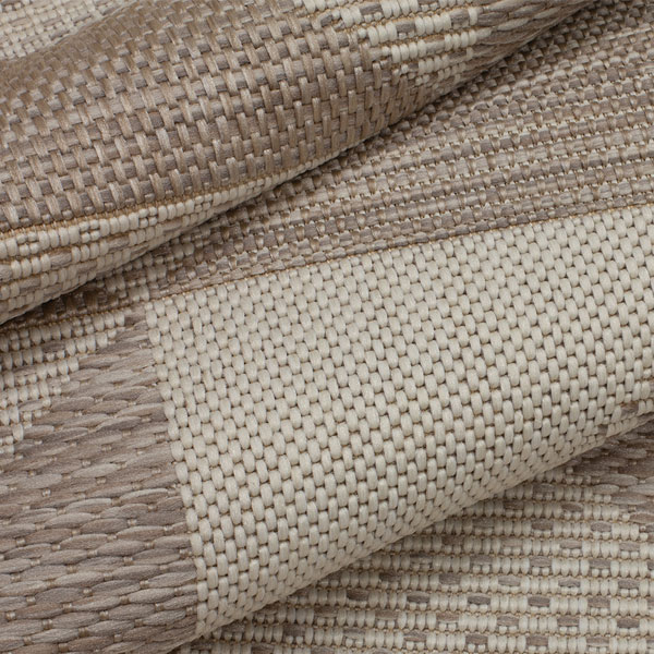 Prism Taupe Outdoor Rug by Treasure Garden - Image 2